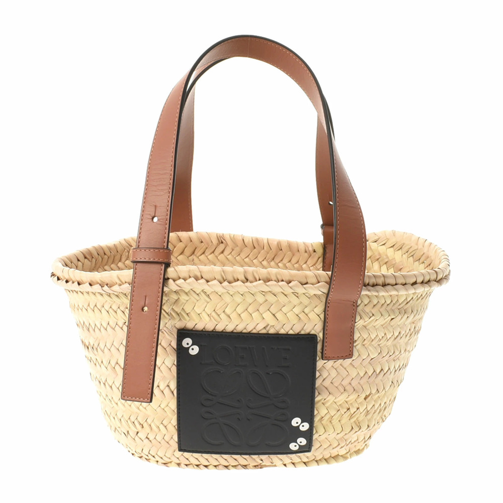 LOEWE Basket Bag Capsule Collection My Neighbor Totoro Soot Sprites Beige